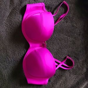 Vibrant Pink Bikini Top